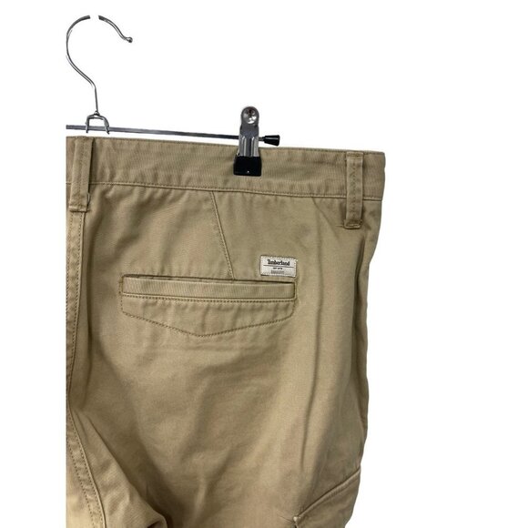 Timberland Cargo Khakis Pants Classic Fit Straight Cotton Twill Men’s Size 36x34 - Picture 3 of 4